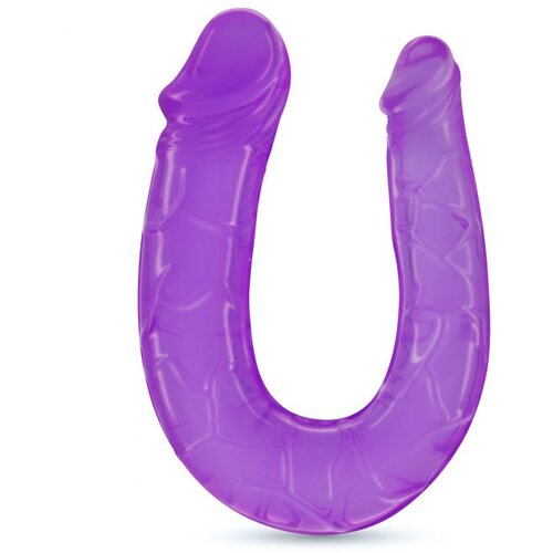 Crushious Dvostruki dildo - Double Trouble, ljubičasti Slike