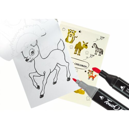 Lean Toys Komplet za male umetnike v kovčku 68 elementov Slike