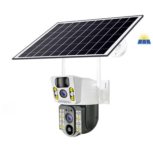  kamera za video nadzor, 2MP+2MP, wifi, solarna, ptz, dvostruki objektiv Slike