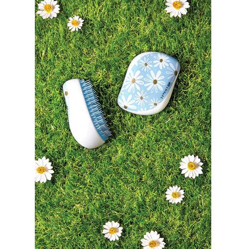 Tangle Teezer potovalna krtača za česanje las compact styler detangling hairbrush, daisy Cene