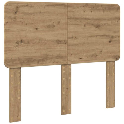 vidaXL Vzglavje z vzglavjem Umetni hrast 120 cm Konstruiran les, (5000109500) Cene
