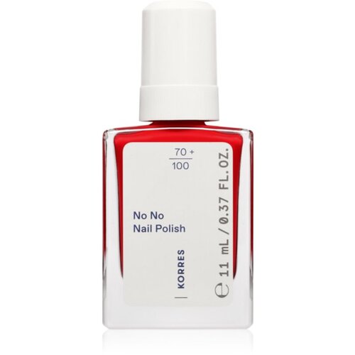 Korres No No Nail Polish lak za njegu noktiju nijansa 51 True Red 11 ml Cijene