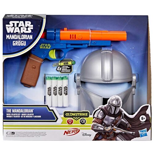 Hasbro Nerf: Star Wars Mandalorian maska in pi&amp;scaron;tola s penastimi izstrelki - Slike