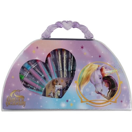 Undercover Ustvarjalni barvni komplet z 51 kosi Unicorn Academy ACMY4221 Slike