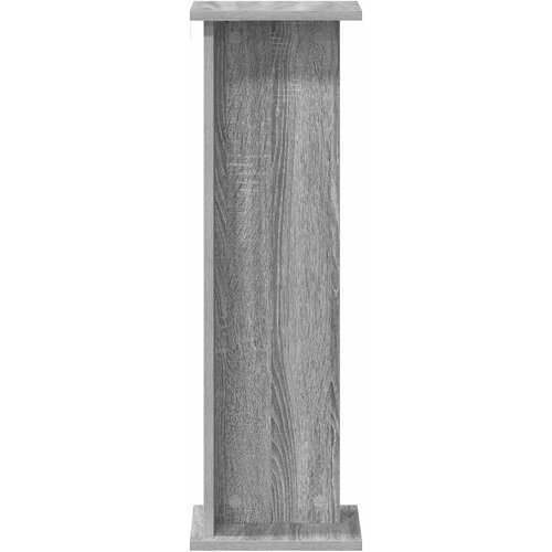  Stalak za biljke 2 pcs Sivi Sonoma 25 x 25,5 x 80,5 cm Slike