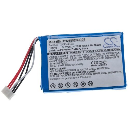 VHBW Baterija za Harman Kardon Esquire 2, CP-HK03, 2800 mAh Slike