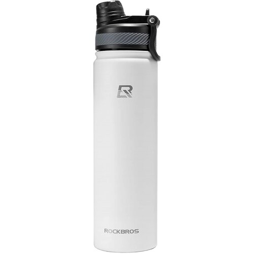 ROCKBROS TERMO STEKLENICA 620 ML ZA KOLESARSKE PIJAČE KOVČEK BELA ZA KOLO, (21834719) Cene