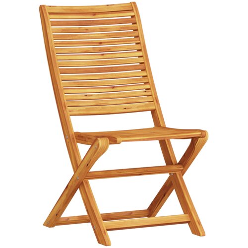  Sklopivi bistro set 3 kom. Smeđa Čvrsto drvo akacije Slike