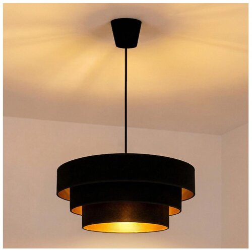  Brilagi - Visilica na sajli LUNETA 1xE27/60W/230V prečnik 40 cm crna/zlatna Cene