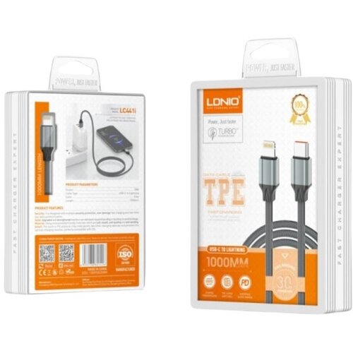 Ldnio USB Kabal LC441 100W PD3.0 1m C na C Black Cijene
