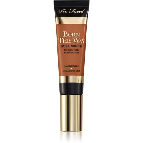 Too Faced Born This Way Soft Matte Foundation matirajoči tekoči puder odtenek Butter Pecan 30 ml Slike