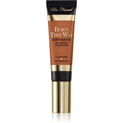 Too Faced Born This Way Soft Matte Foundation matirajući make-up nijansa Butter Pecan 30 ml