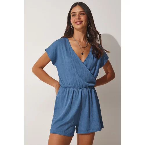 Happiness İstanbul Jumpsuit - Dark blue - Relaxed fit
