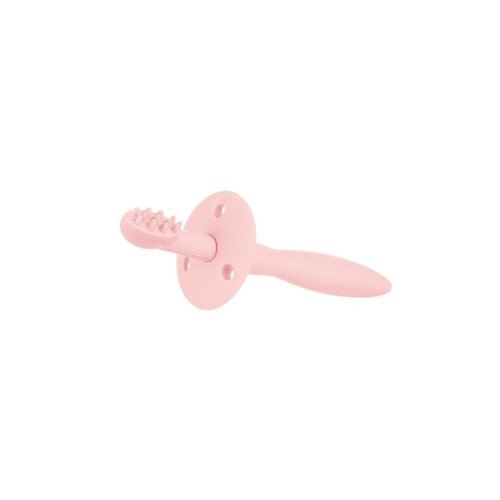 Canpol Babies Silikonska Četkica Sa Glodalicom Za Negu Desni I Zubica - Pink (51/500) Cene