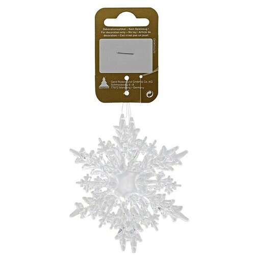  ukrasi za božićno drvce pahulja (bijela, plastika) Cijene