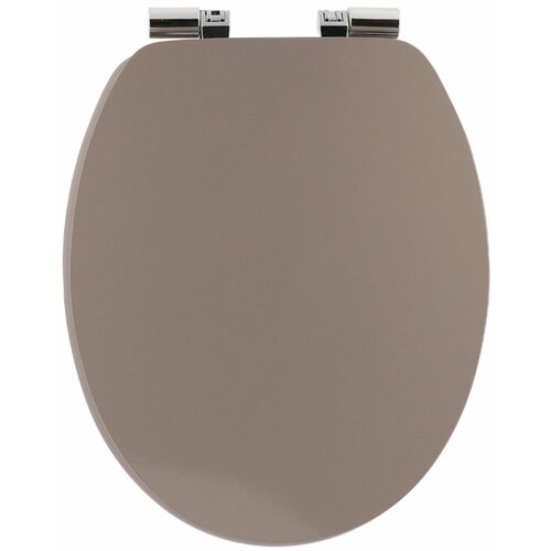 Tendance wc daska mdf sa metalnim okovima soft close 37,5x46 cm sivo smedja 4111165 Cene