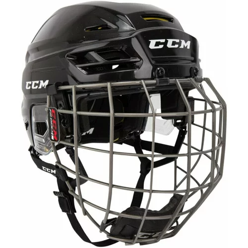 CCM Hokejska čelada Tacks 310 Combo SR Črna S