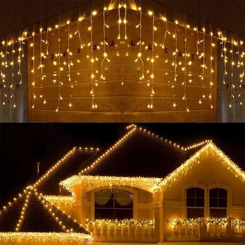  led sijalice 6m sa nizovima &amp;ndash; žuta Slike