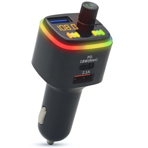  FM Modulator FM-P1 PD+QC3.0 crni Slike