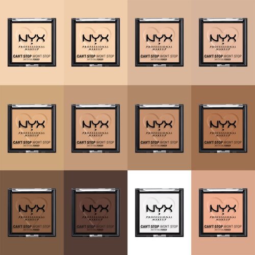 NYX Professional Makeup can&amp;#039;t stop won&amp;#039;t stop mattifying powder puder u prahu 6 g nijansa 11 bright translucent Slike