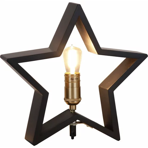 Star Trading Crni svjetlosni ukras s božićnim motivom Lysekil –
