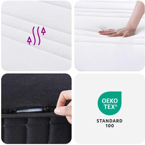  Madrac s oprugama bonnell srednji 90 x 200 cm Slike