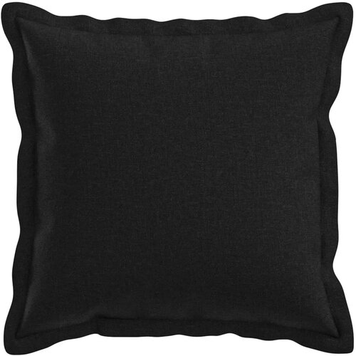  Presvlaka za jastuk 6 pcs HOUTEN Crna 50 x 50 cm Umjetni lan - Crna 50 x 50 cm 6 Cene