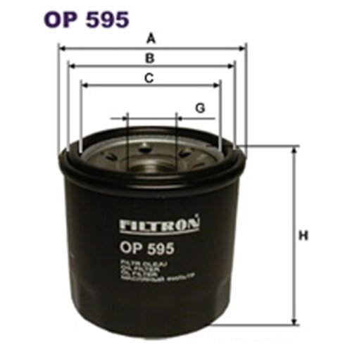 FILTRON FILTER OLJA NISSAN OP595 Slike