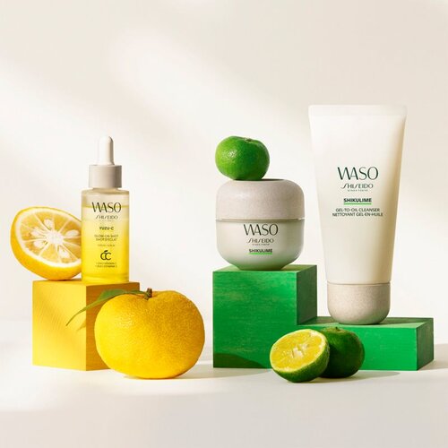 Shiseido Waso Yuzu-C posvetlitveni serum za obraz z vitaminom C 28 ml Slike