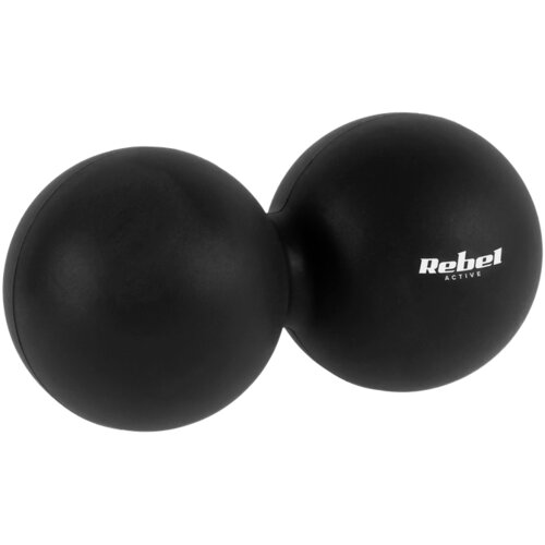 Rebel Active duoball dvostruka masažna loptica 6,2 cm, crna, silikonski materijal Cijene
