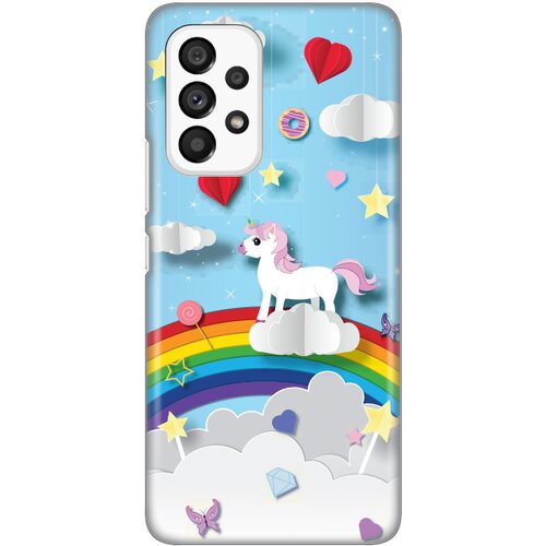  Maska silikonska print za samsung A536B galaxy A53 5G unicorn Slike