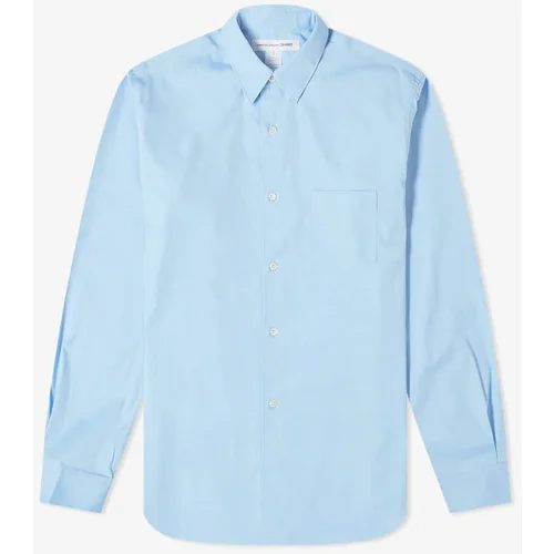 Comme des Garçons SHIRT Forever Kids Shirt Woven Blue