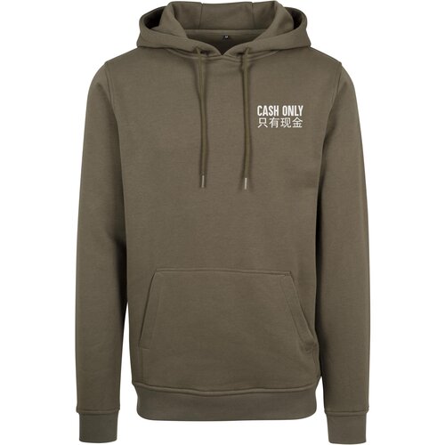 Mister Tee Men's sweatshirt Cash Only Hoody olive Cijene