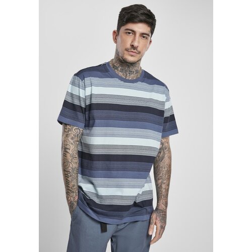 Urban Classics Yarn Dyed Sunrise Stripe Tee Vintageblue Slike