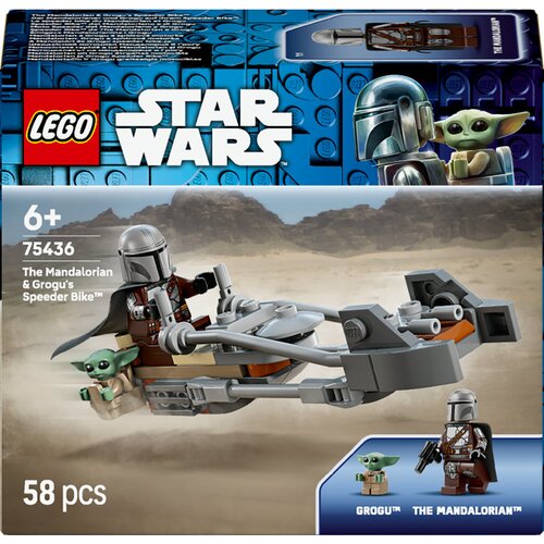 Lego 75436 mandalorijanac i grogu &amp;ndash; brzinski motocikl Slike