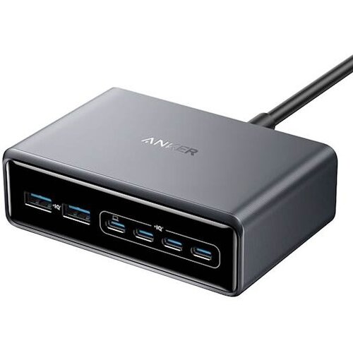 Anker GaNPrime 6‑portni namizni polnilnik 200W črn &amp;ndash; A2683341 Slike