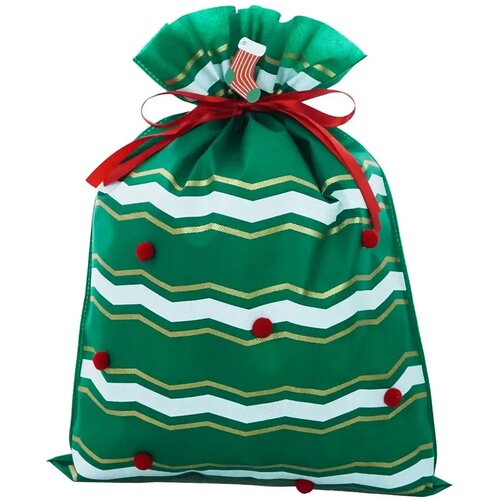 Baggy, vrećica za poklon, Merry Christmas, zelena, L ( 713571 ) Cene