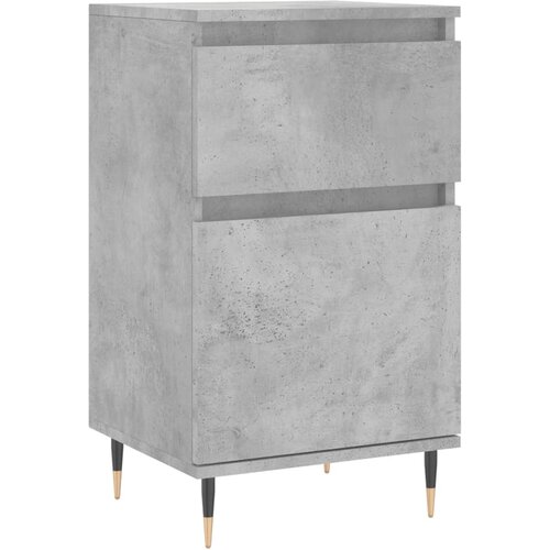 Maison Chic Komoda - Predalnik betonsko siva 40x35x70 cm inženirski les, (21719082) Slike