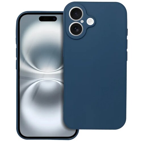  Gumijasti / gel etui Soft za Apple iPhone 16 (6.1") - modri Cene