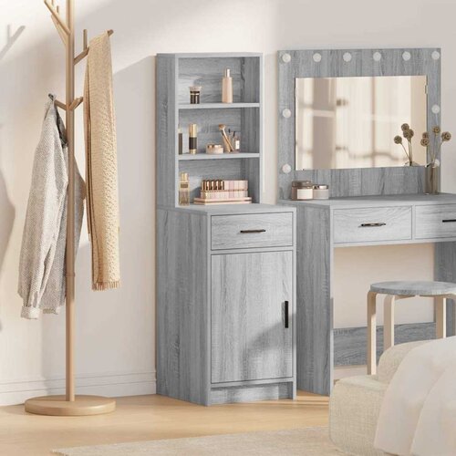  Highboard Siva Sonoma 40 x 40,5 x 135 cm Konstruirano drvo Cijene
