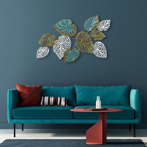 Atelier Del Sofa zidna dekoracija Horou, 127x67x7 cm, Šarena Cene