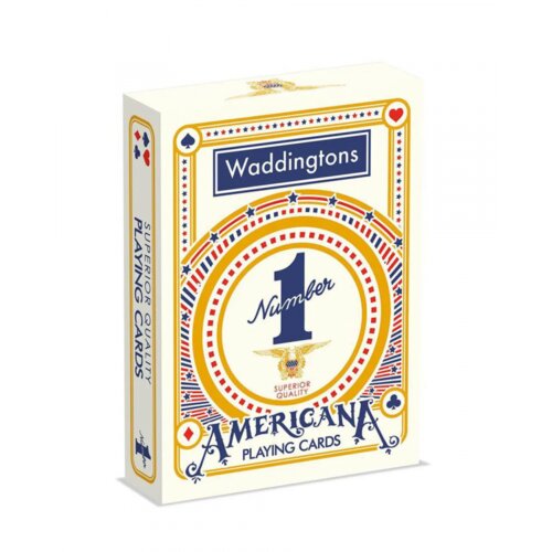 Winning Moves karte waddingtons no. 1 - americana - playing cards Slike