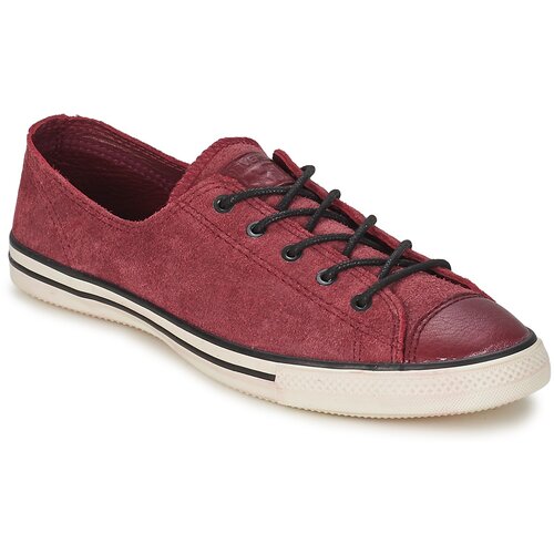 Converse Chuck Taylor All Star FANCY LEATHER OX Red Slike