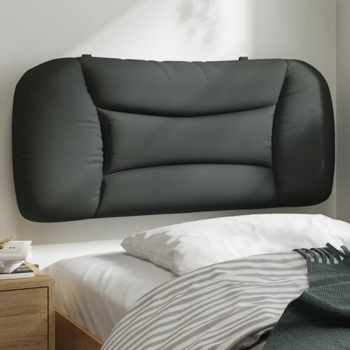 vidaXL Vzglavna stranica temno siva 80 cm blago Cene