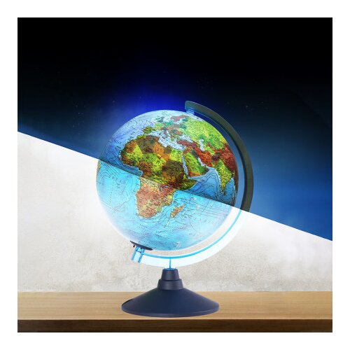Alaysky, globus sa LED svetlom, engleski, fizička mapa, 25cm ( 100043 ) Slike