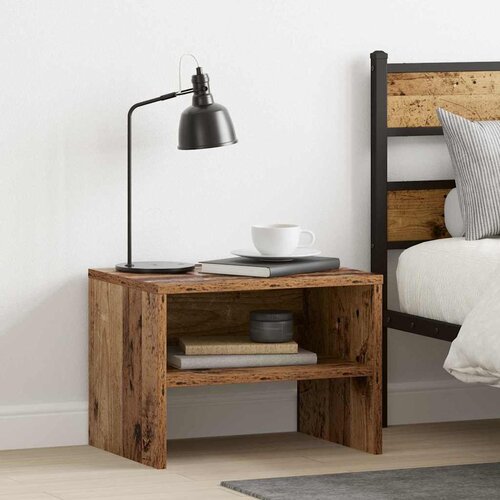  Noćni ormar 2 pcs Staro drvo 40 x 40 x 30 cm Konstruirano drvo Cene