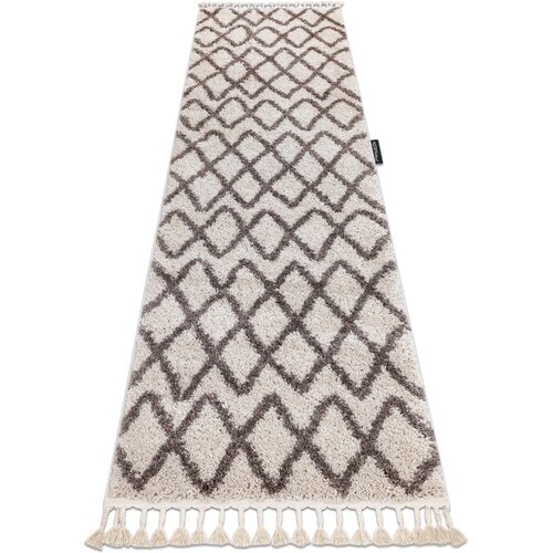 RugsX Preproge Tekač, Tekač BERBER BENI krem - za 70x250 cm Bež Cene