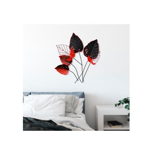 Wallity Zidna dekoracija List 1, 73x76x4cm, &amp;Scaron;arena Slike
