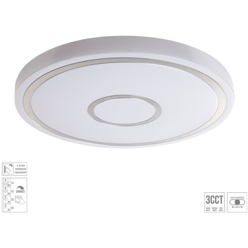 Prezent 71341 - LED Prigu&amp;scaron;iva plafonska svetiljka MOZAN LED/30W/230V 3000/4000/6500K bela Slike