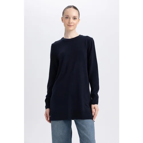 Defacto Regular Fit Crew Neck Tunic